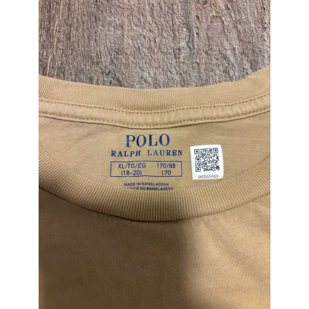 Polo Ralph Lauren Basic Logo Embroidered Tee Shirt